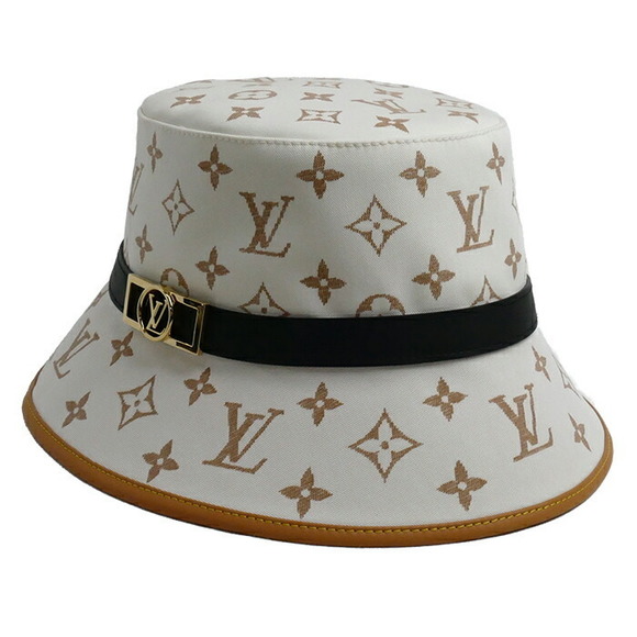 Louis Vuitton Dauphine Bucket Hat White Beige - Picture 1 of 6